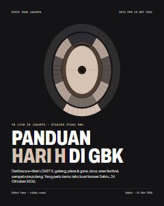 Sampul Panduan Hari H Ye di GBK